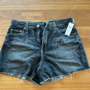 AG Anthropologie New Black Alexxis Shorts 28